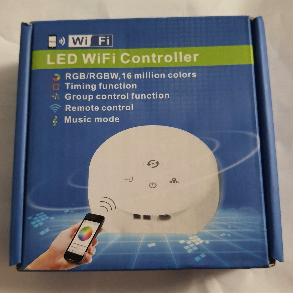 WiFi LED Strip Light Controller - White - Picture 2 of 6